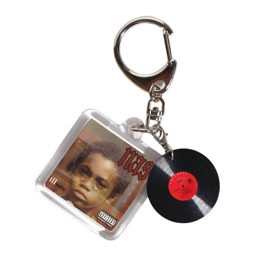 NAS ILLMATIC【MINIATURE KEY CHAIN HIPHOP】