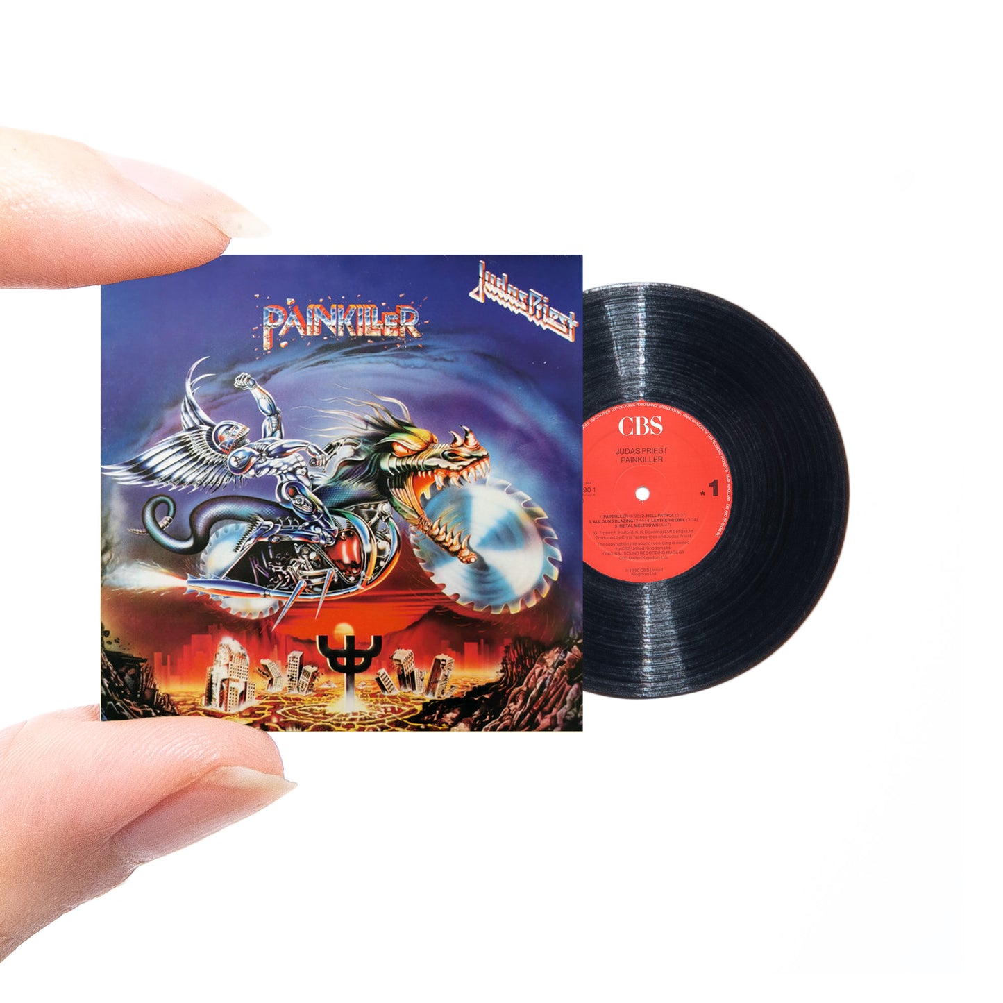 Judas Priest Painkiller 【MINIATURE ROCK VINYL】