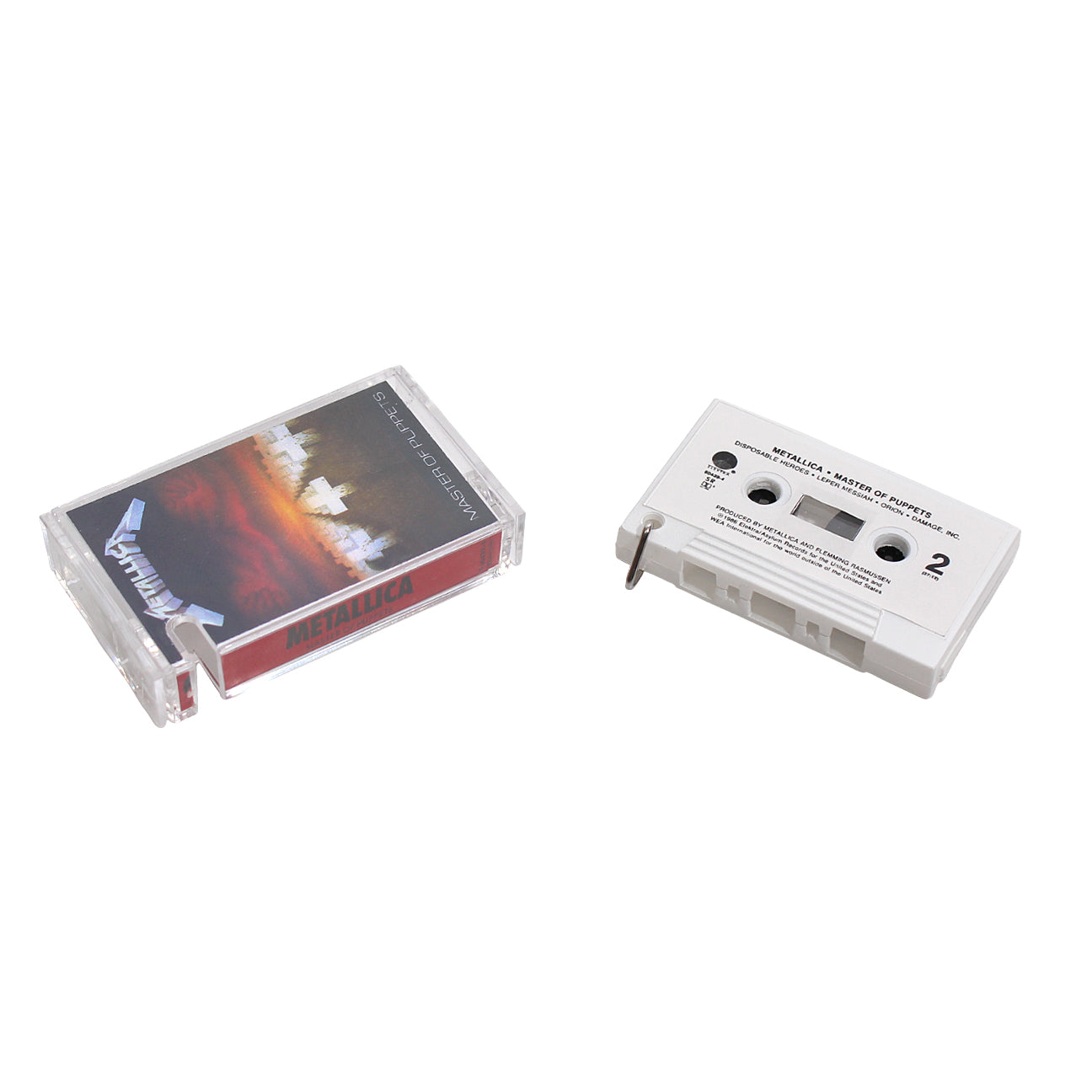 METALLICA MASTER OF PUPPETS【MINIATURE CASSETTE TAPE KEY METALLICA MASTER OF PUPPETS【MINIATURE CASSETTE TAPE KEY