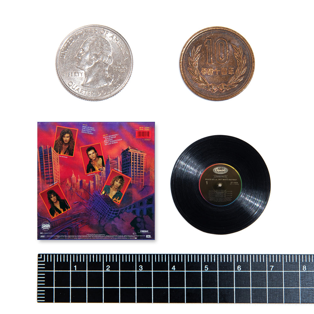 Megadeth Peace Sells... But Who's Buying? 【MINIATURE ROCK VINYL】