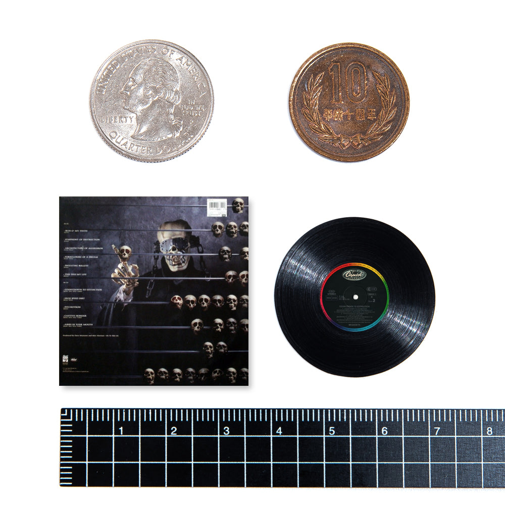 Megadeth Countdown To Extinction 【MINIATURE ROCK VINYL】