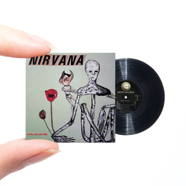Nirvana Incesticide【MINIATURE VINYL RECORD】