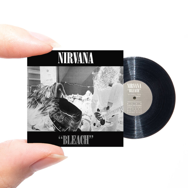 Nirvana Bleach【MINIATURE VINYL RECORD】