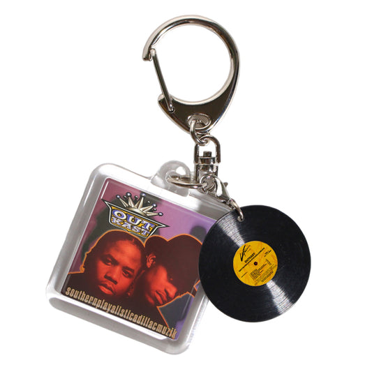 OutKast Southernplayalisticadillacmuzik【ACRYLIC KEY CHAIN MINIATURE HIPHOP VINYL】