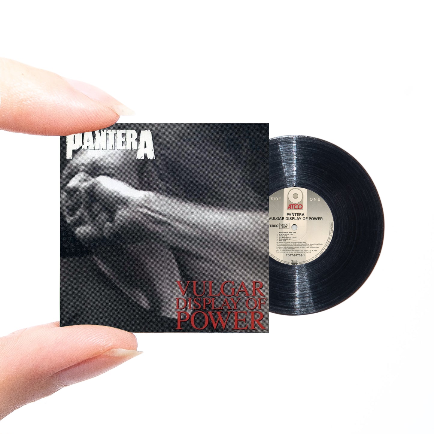 Pantera Vulgar Display Of Power 【MINIATURE ROCK VINYL】