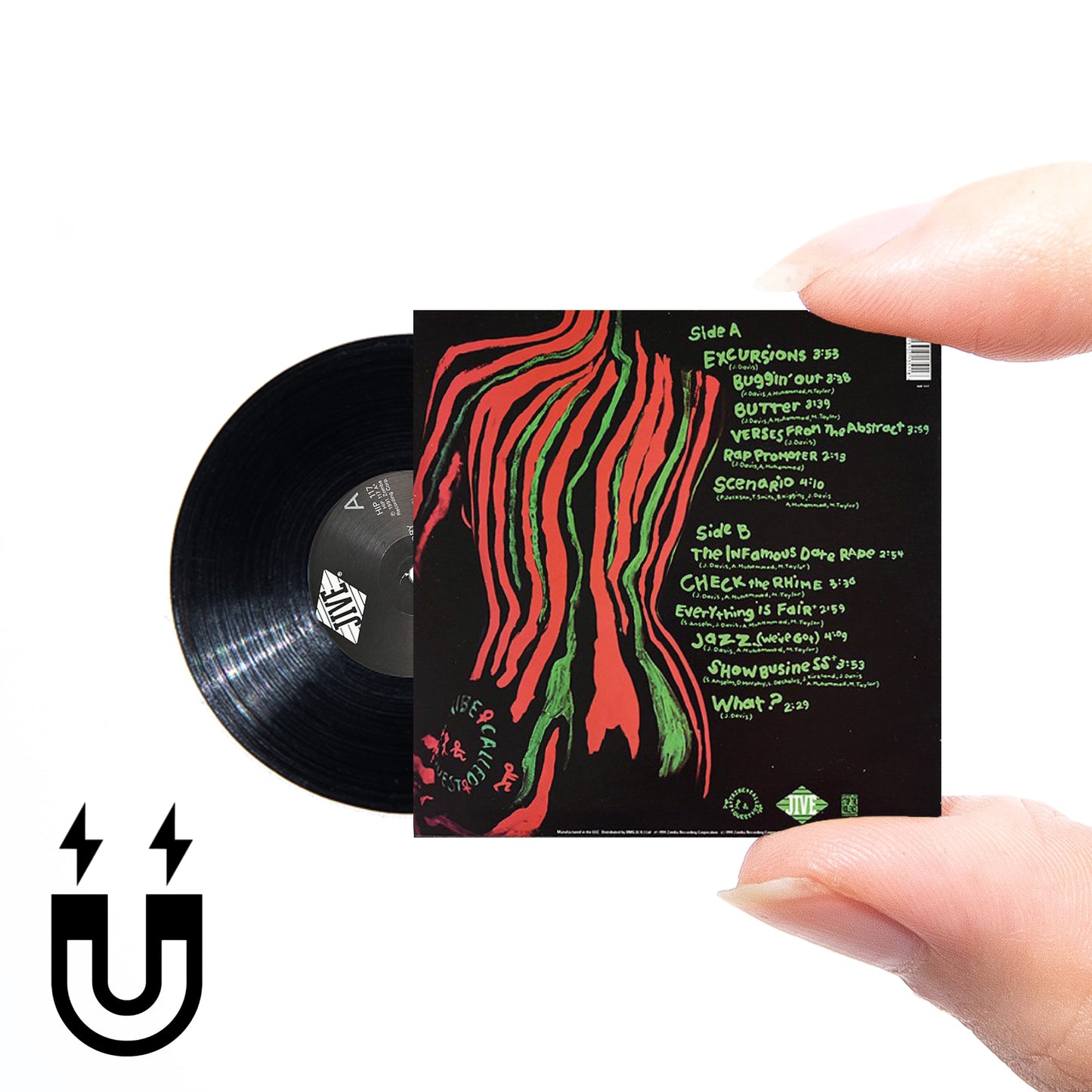 A Tribe Called Quest The Low End Theory 【MINIATURE VINYL MAGNET COLLECTION 】