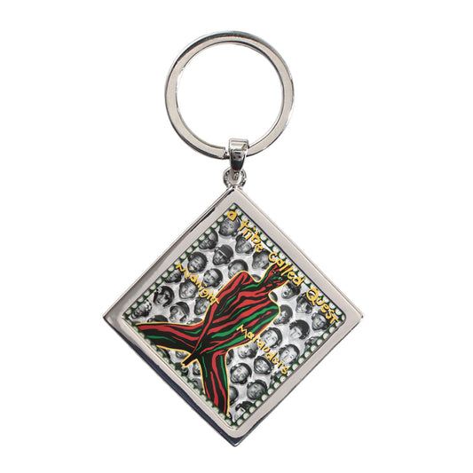 A TRIBE CALLED QUEST MIDNIGHT MARAUDERS [MINIATURE VINYL FRAME ACCESSORIES] Miniature record frame accessories KEY CHAIN ​​&amp; NECKLACE