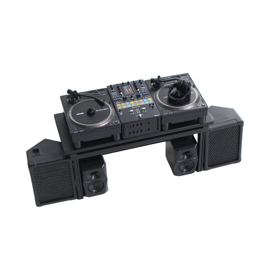 PIONEER TURNTABLE, MIXER, HEADPHONE and SPEAKER SET 2【Miniature Professional DJ multi player set】