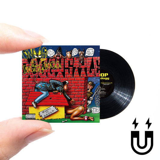 SNOOP DOGGY DOGG DOGGY STYLE 【MINIATURE VINYL MAGNET COLLECTION 】