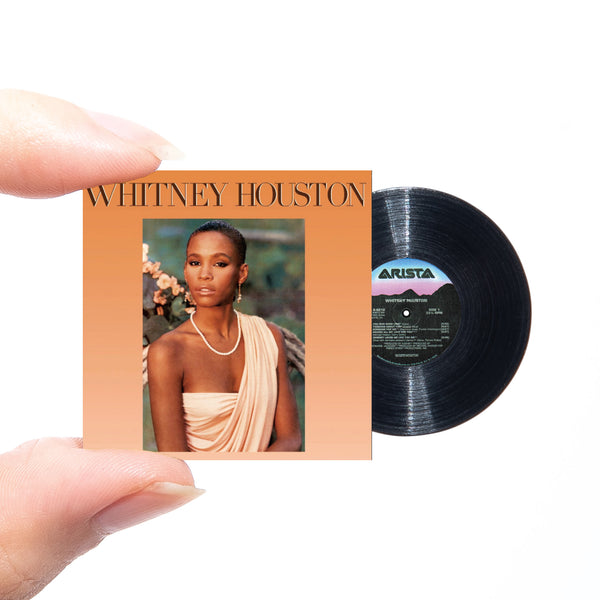 Whitney Houston【MINIATURE VINYL RECORD】