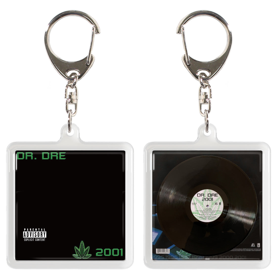 Dr. Dre 2001【ACRYLIC KEY CHAIN ​​MINIATURE HIPHOP VINYL】