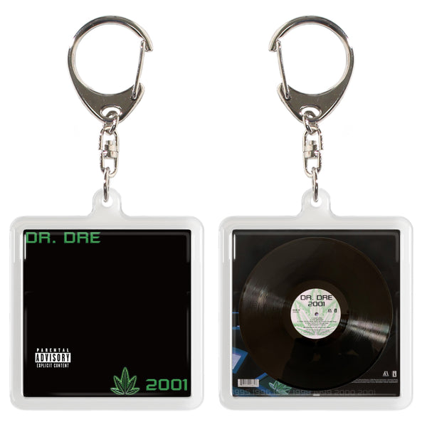 Dr. Dre 2001【ACRYLIC KEY CHAIN MINIATURE HIPHOP VINYL】