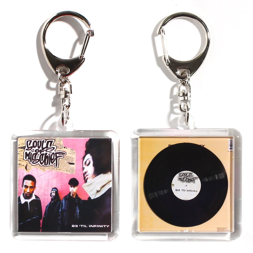 SOULS OF MISCHIEF 93 TILL INFINITY [ACRYLIC KEY CHAIN ​​MINIATURE HIPHOP VINYL]