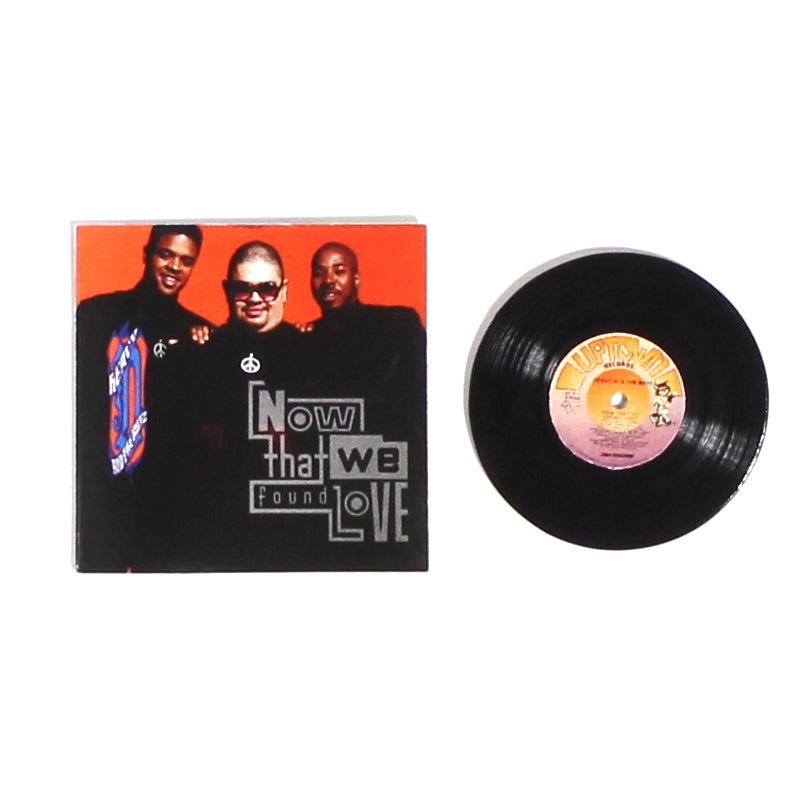 HEAVY D AND THE BOYZ NOW THAT WE FOUND LOVE [MINIATURE HIPHOP RECORD]