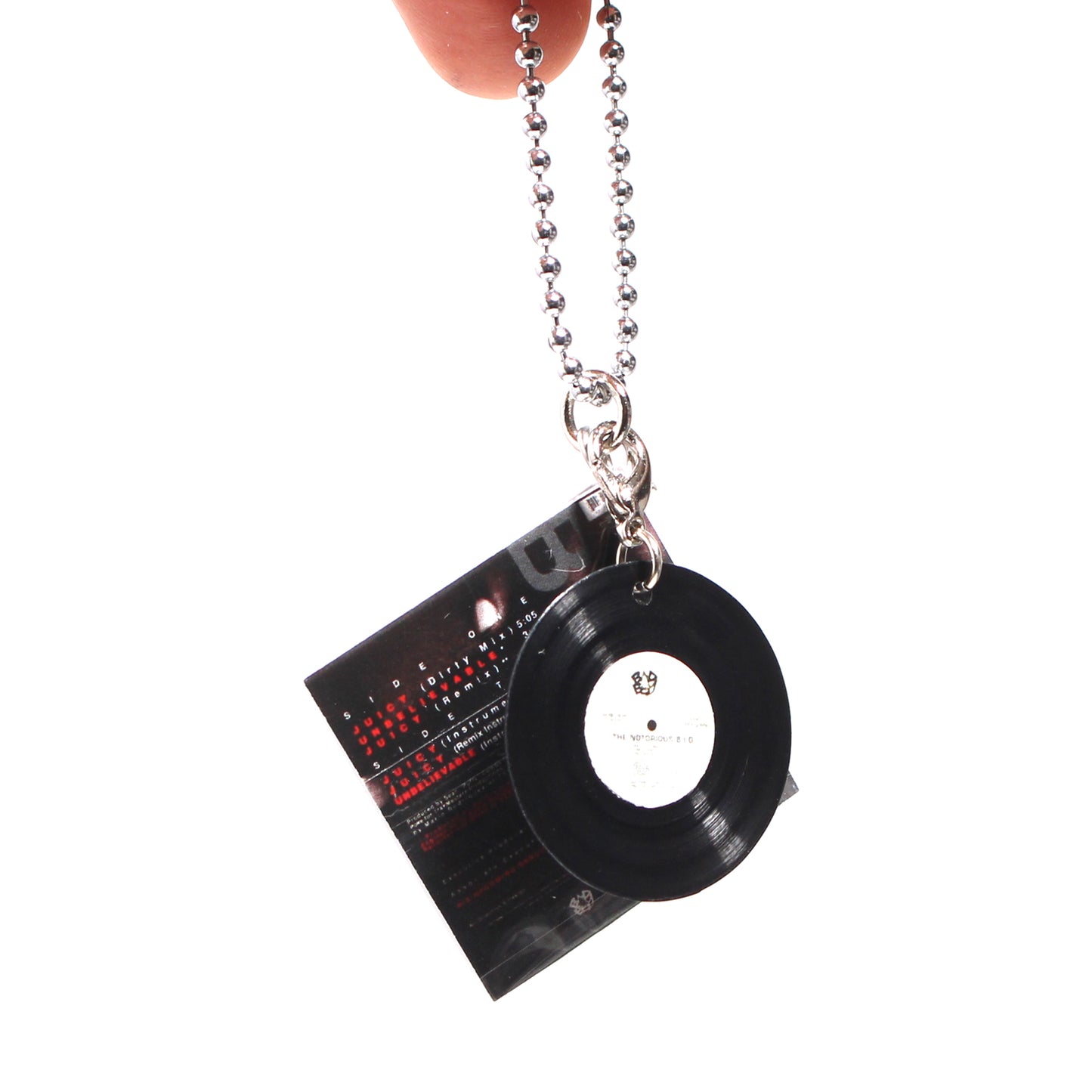 THE NOTORIOUS BIG JUICY【KEY CHAIN HIPHOP RECORD】