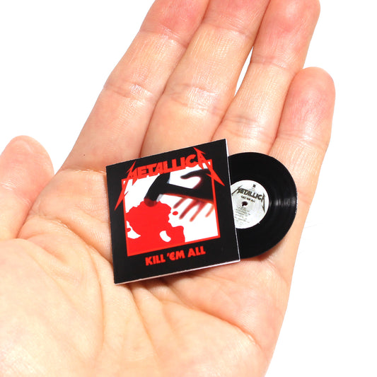 METALLICA KILL EM ALL [MINIATURE HIPHOP RECORD]