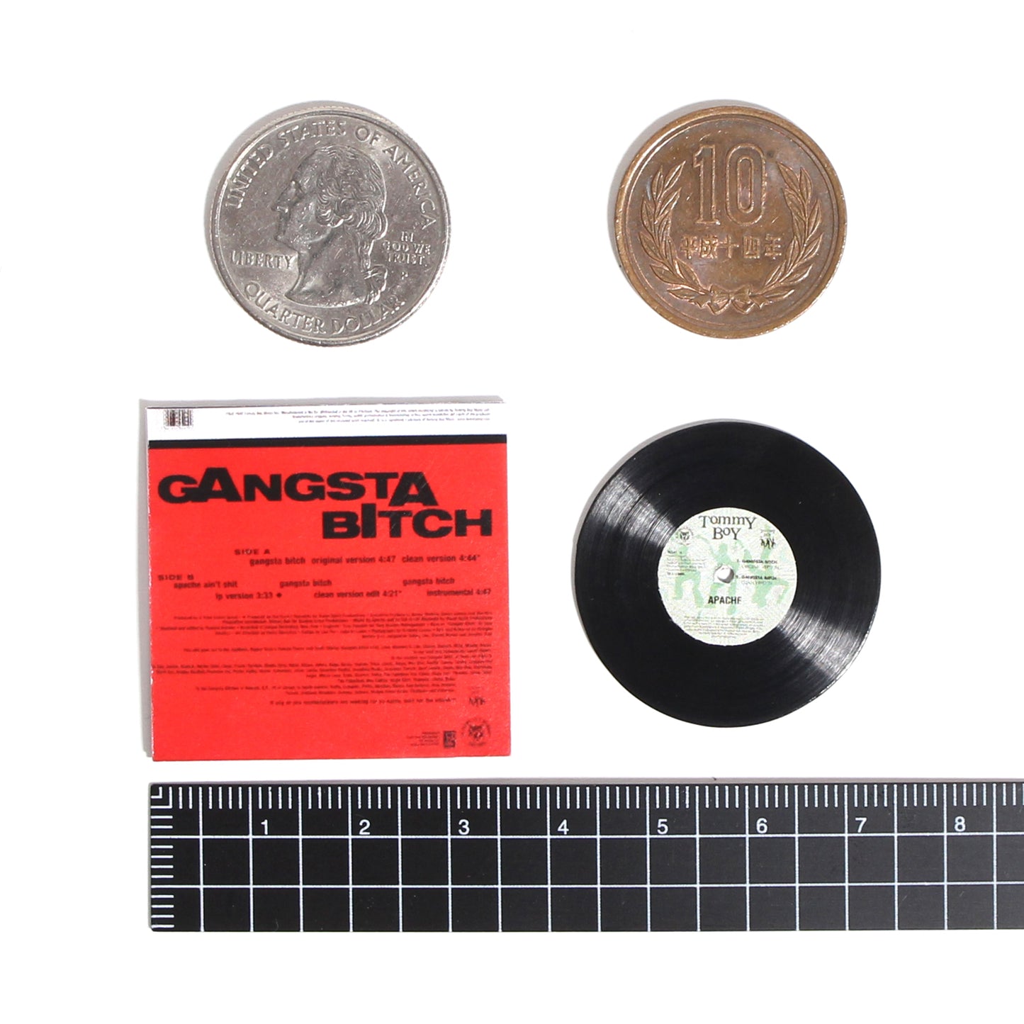 APATCH GANGSTA BITCH【MINIATURE HIPHOP RECORD】