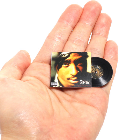 2PAC CHANGES【MINIATURE HIPHOP RECORD】