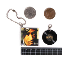 2PAC CHANGES [KEY CHAIN ​​HIPHOP RECORD]