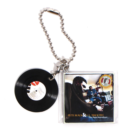 PETE ROCK ＆ CL SMOOTH THE MAIN INGREDIENT【KEY CHAIN HIPHOP RECORD】