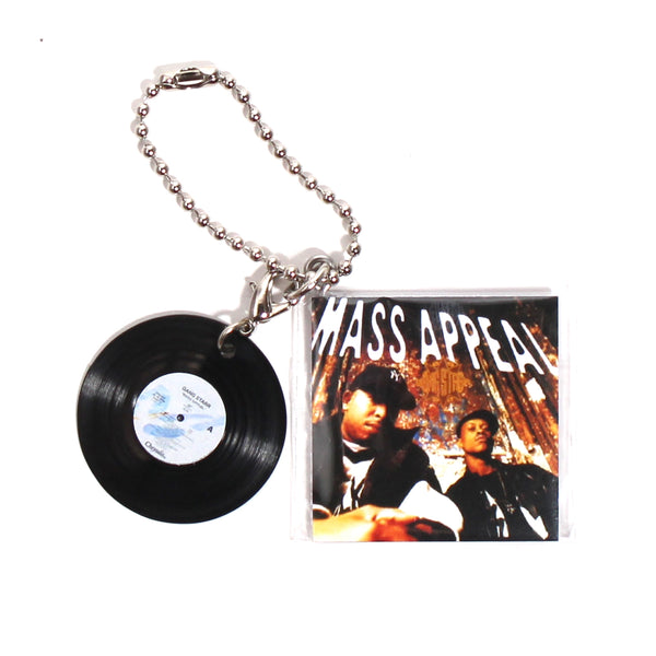 GANGSTARR MASS APPEAL [KEY CHAIN ​​HIPHOP RECORD]