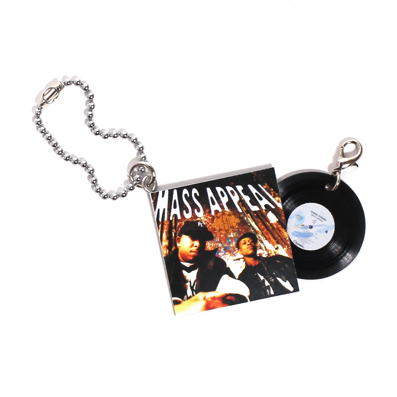 GANGSTARR MASS APPEAL【KEY CHAIN HIPHOP RECORD】