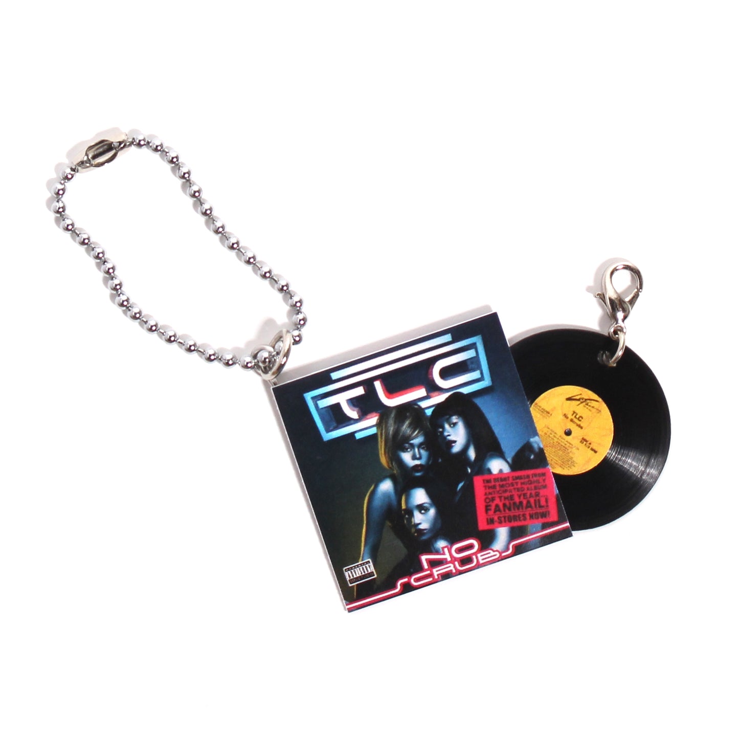 TLC NO SCRUBS【KEY CHAIN HIPHOP RECORD】