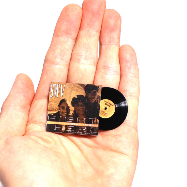 SWV RIGHT HERE [MINIATURE HIPHOP RECORD]