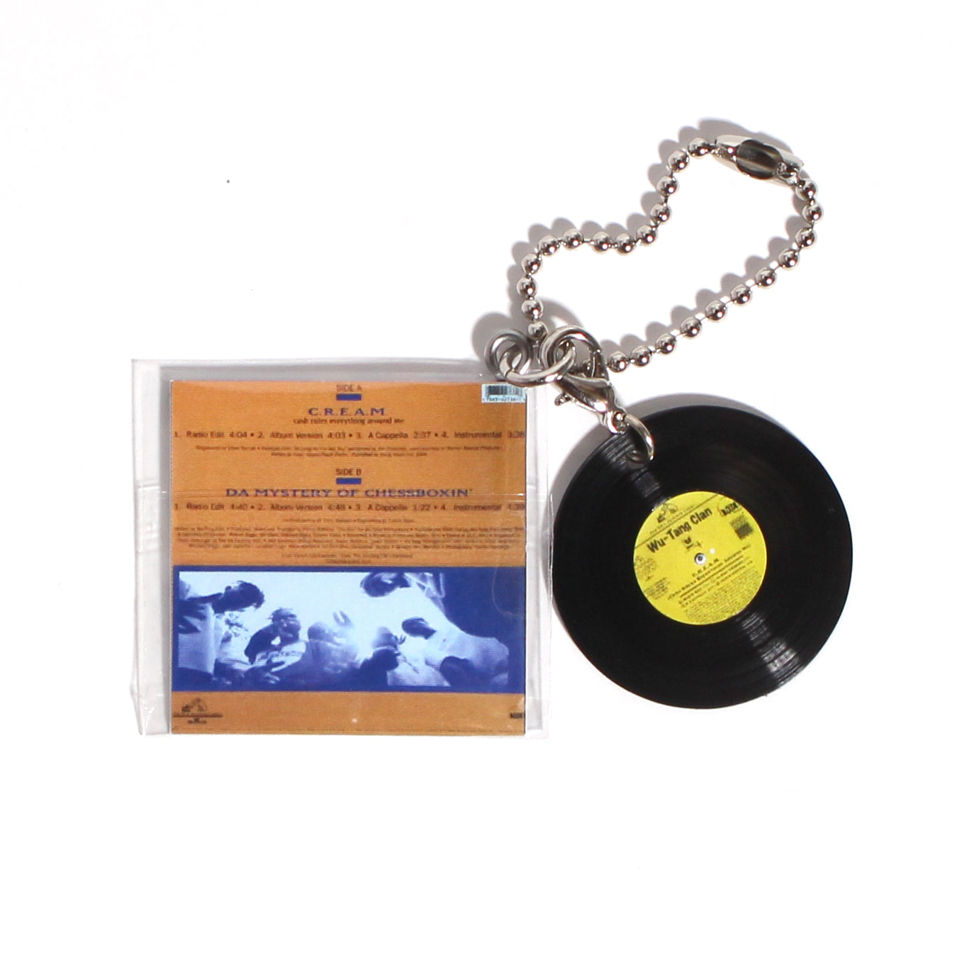 WU TAN CLAN CREAM [KEY CHAIN ​​HIPHOP RECORD]