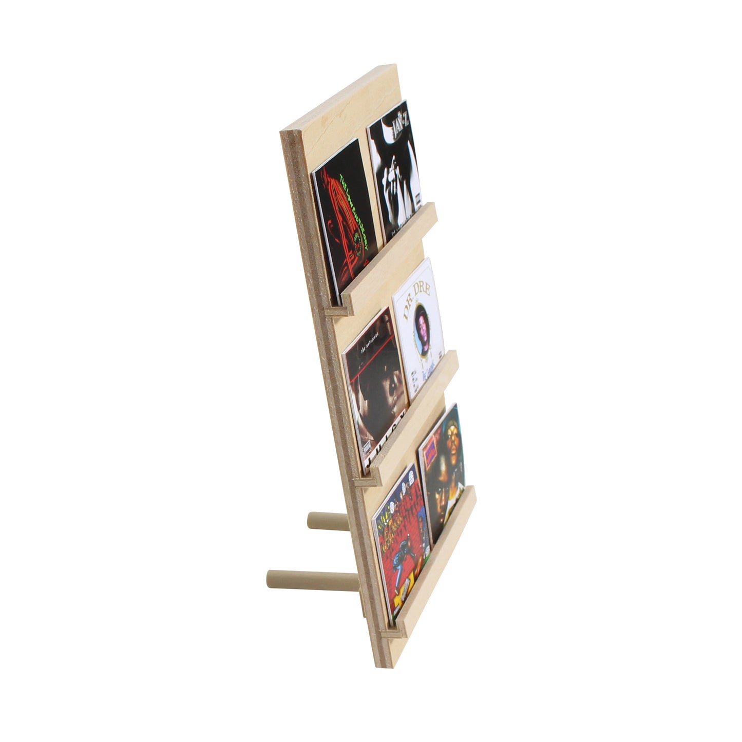 DESKTOP WALL STAND FOR MINIATURE VINYL【卓上ウォールスタンド  ミニチュアレコード専用】