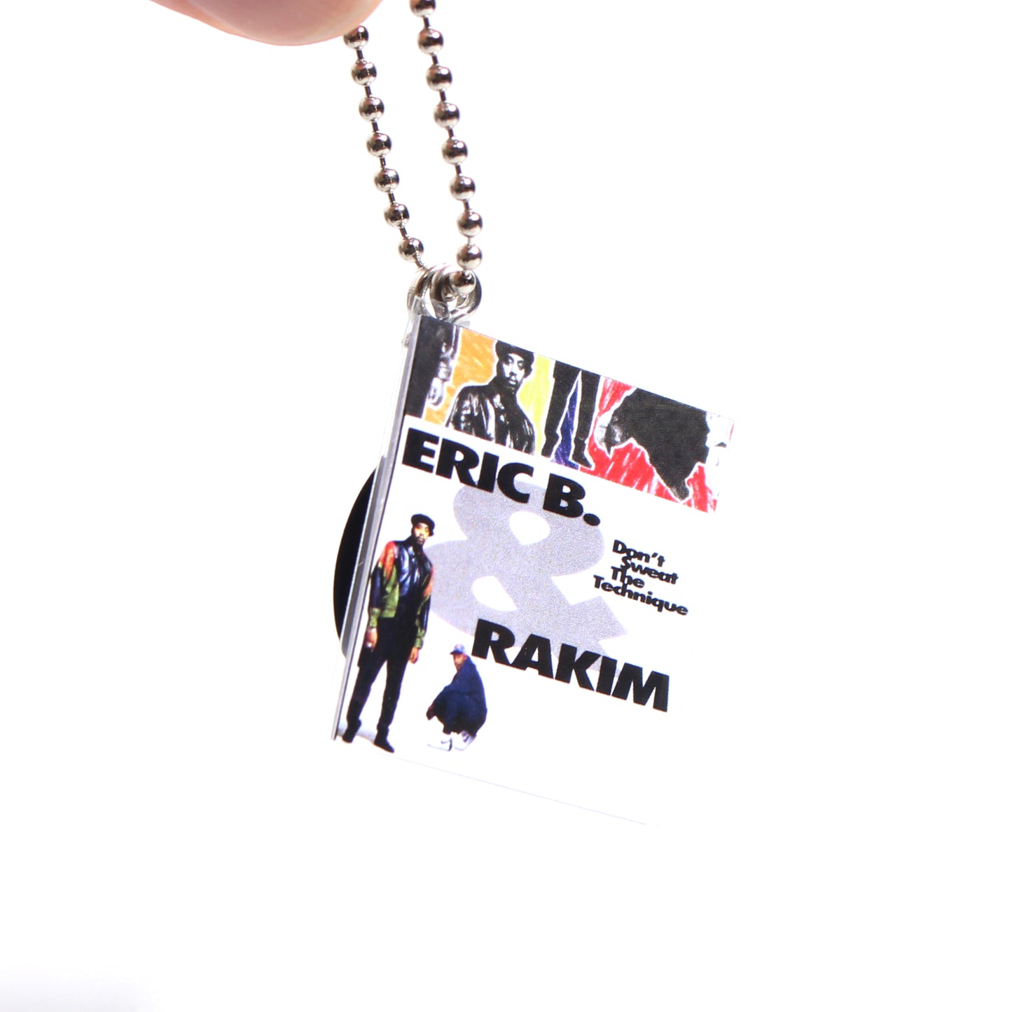 ERIC B &amp; RAKIM DON'T SWEAT THE TECHNIQUE [KEY CHAIN ​​HIPHOP RECORD]