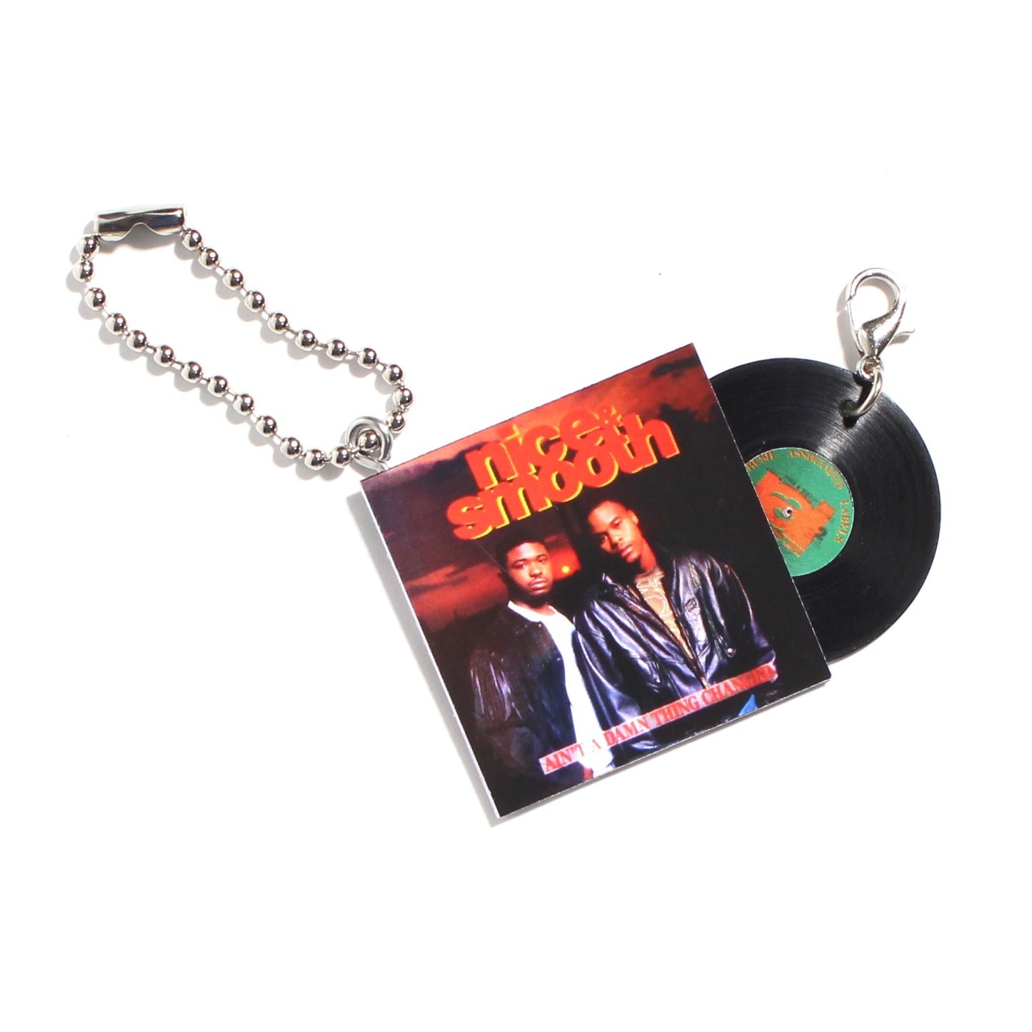 NICE &amp; SMOOTH AIN'T DAMN THING CHANGED [KEY CHAIN ​​HIPHOP RECORD]