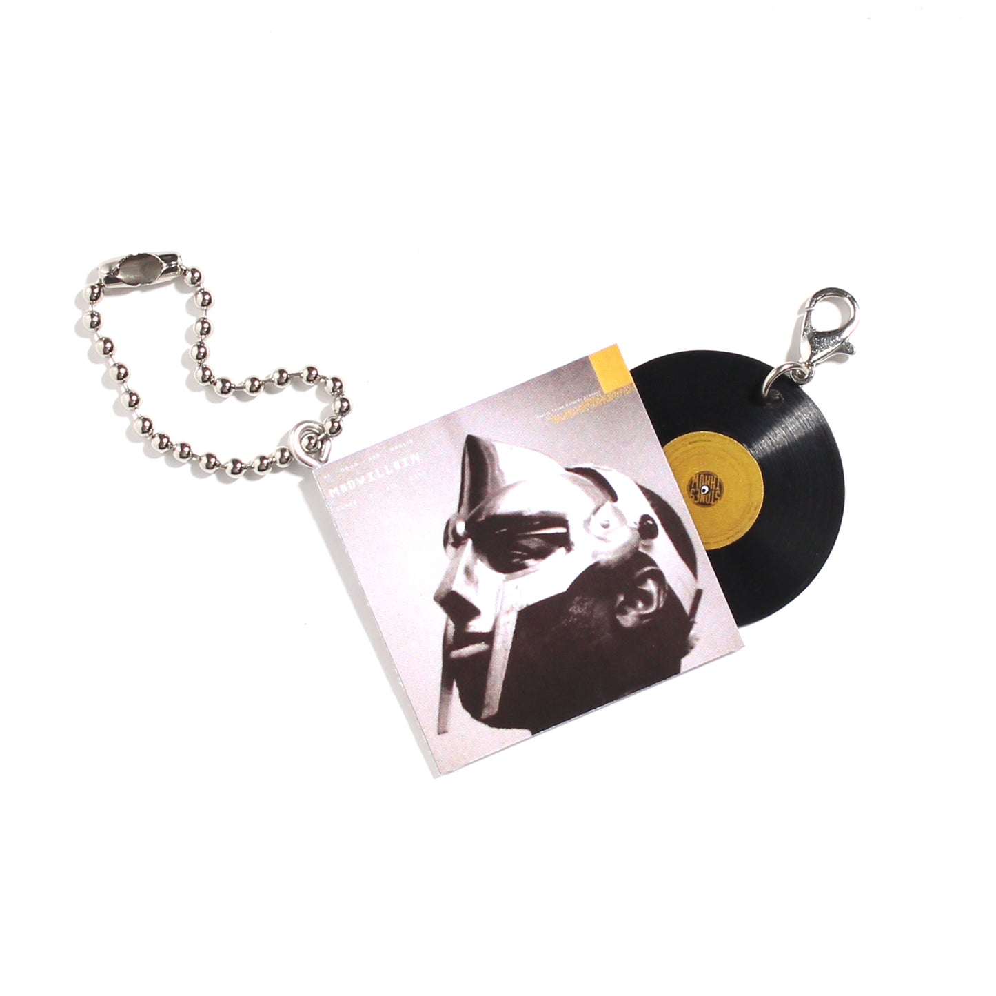 MAD VILLAIN CURLS &amp; ALL CAPS [KEY CHAIN ​​HIPHOP RECORD]