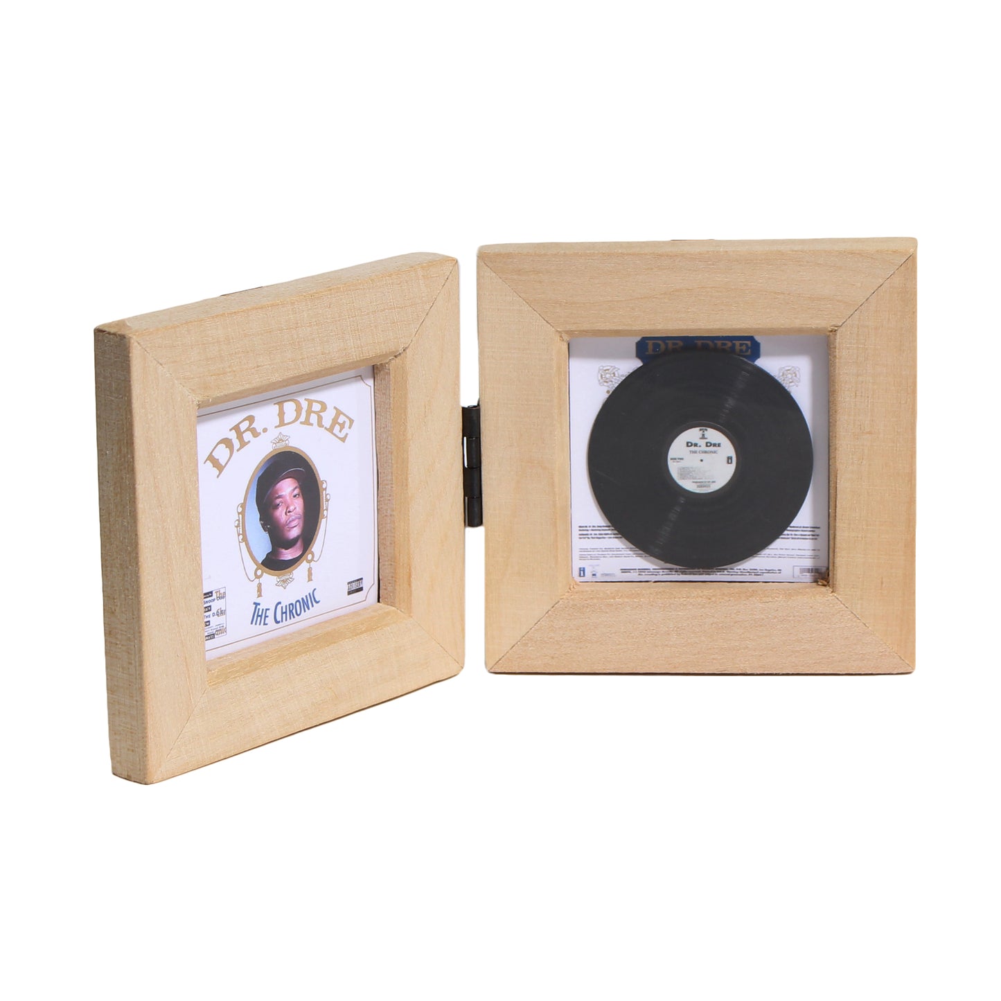 Make your original mini-vinyl photo stand &amp; wall art