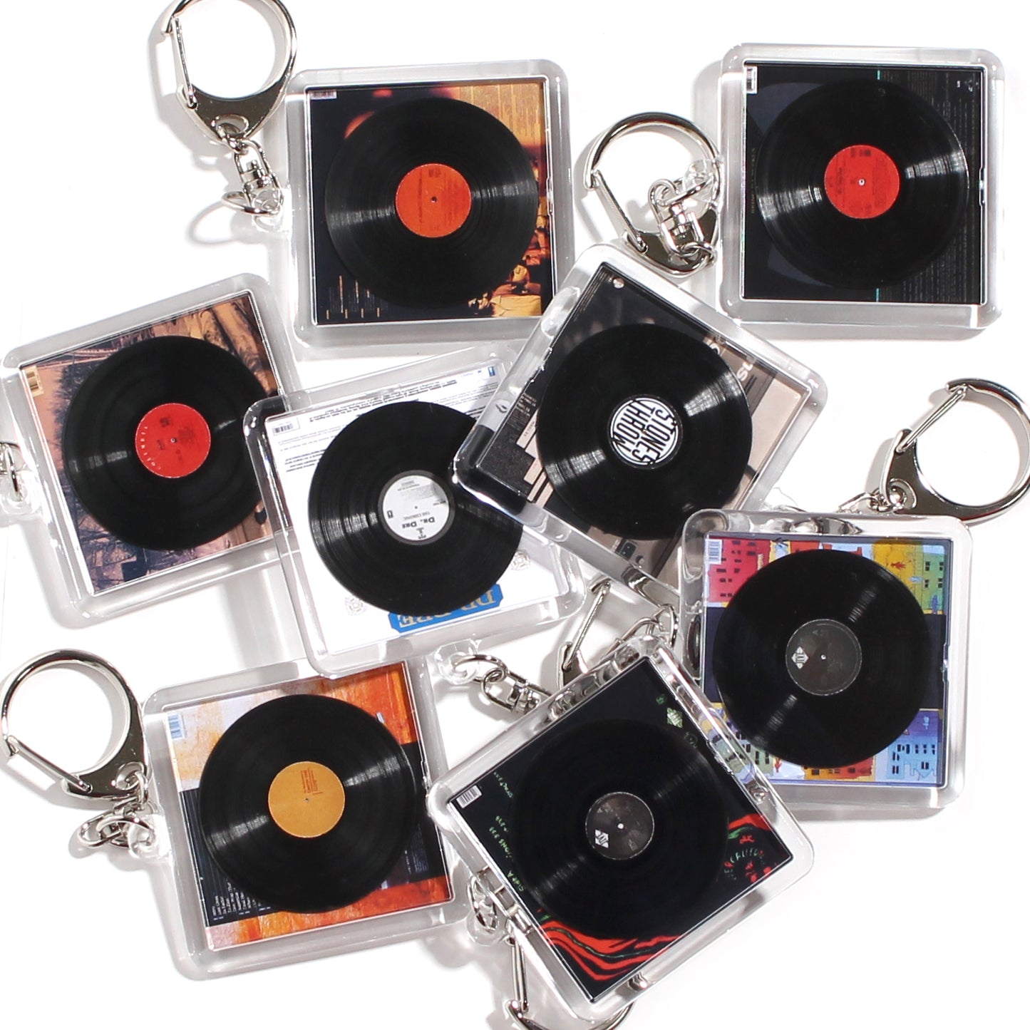 N.W.A STRAIGHT OUTTA COMPTON（NWA） 【ACRYLIC KEY CHAIN MINIATURE HIPHOP VINYL】