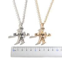 Die-cast necklace with a 2PAC motif die-cast Kinkeshiform 2PAC necklace