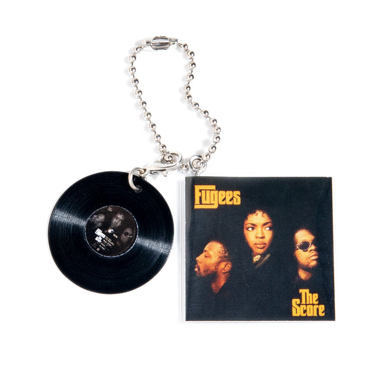 FUGEES THE SCORE【KEY CHAIN RNB RECORD】