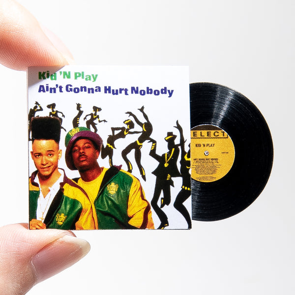 KID'N PLAY AIN'T GONNA HURT NOBODY【MINIATURE HIPHOP RECORD】