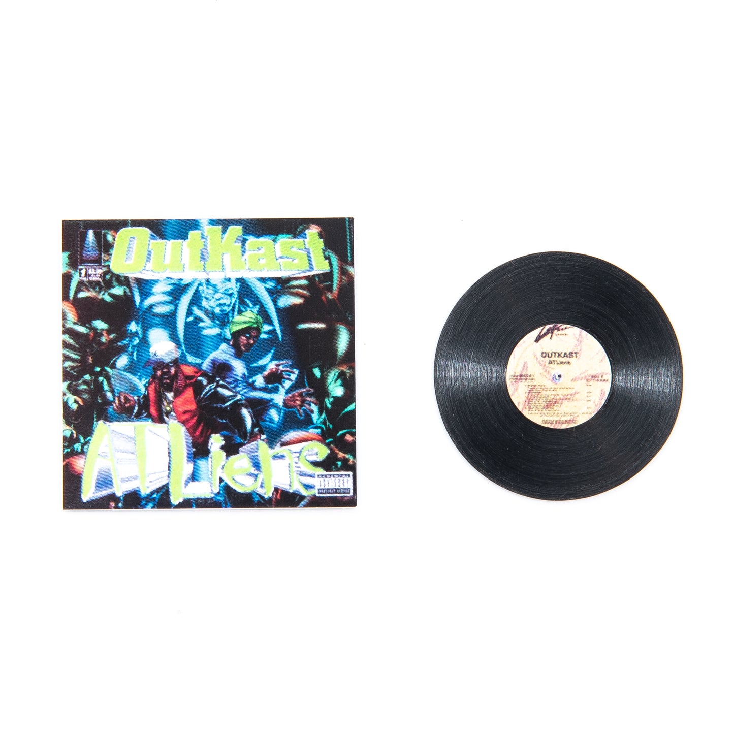 OUTKAST ATLIENS [MINIATURE HIPHOP RECORD]