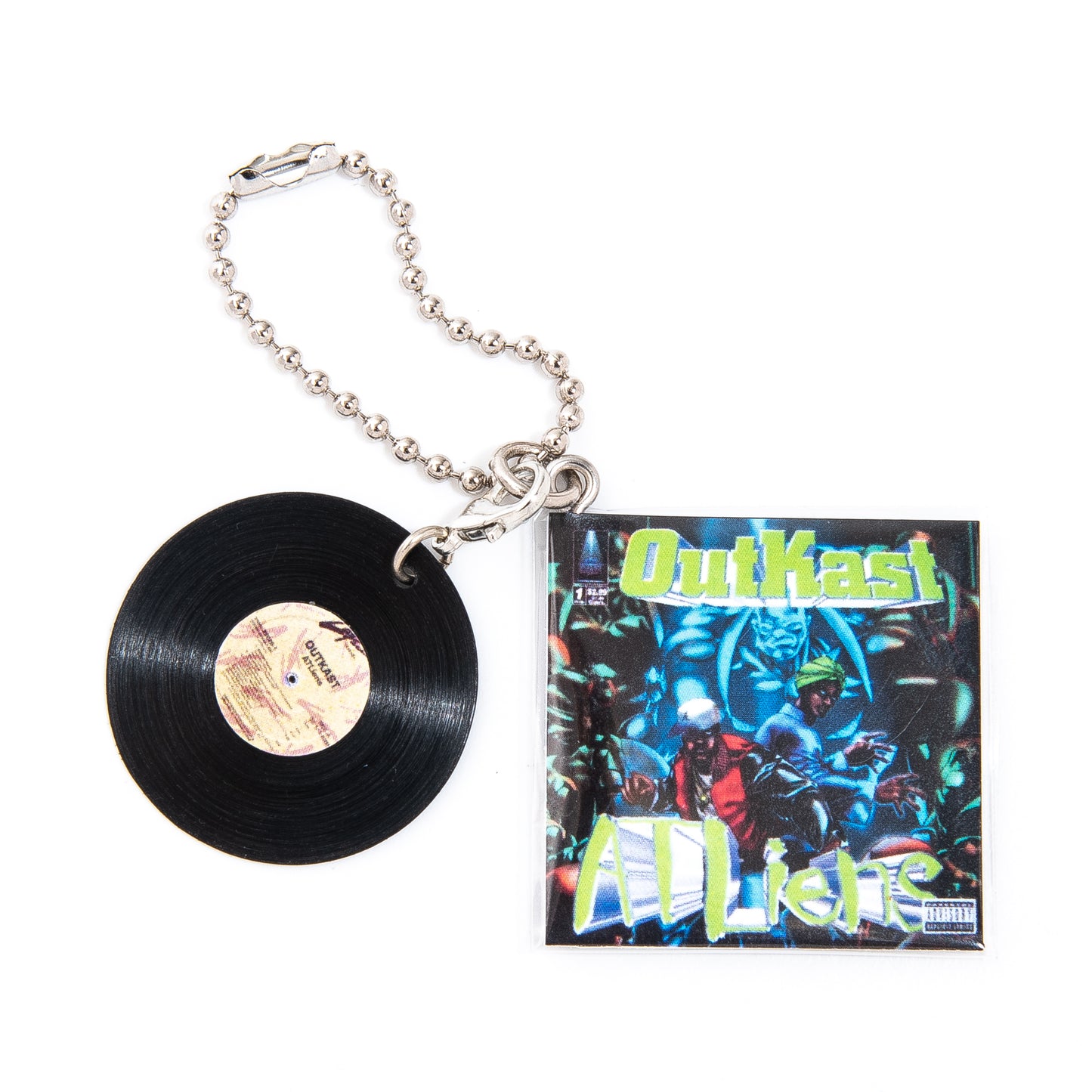 OUTKAST ATLIENS [KEY CHAIN ​​HIPHOP RECORD]