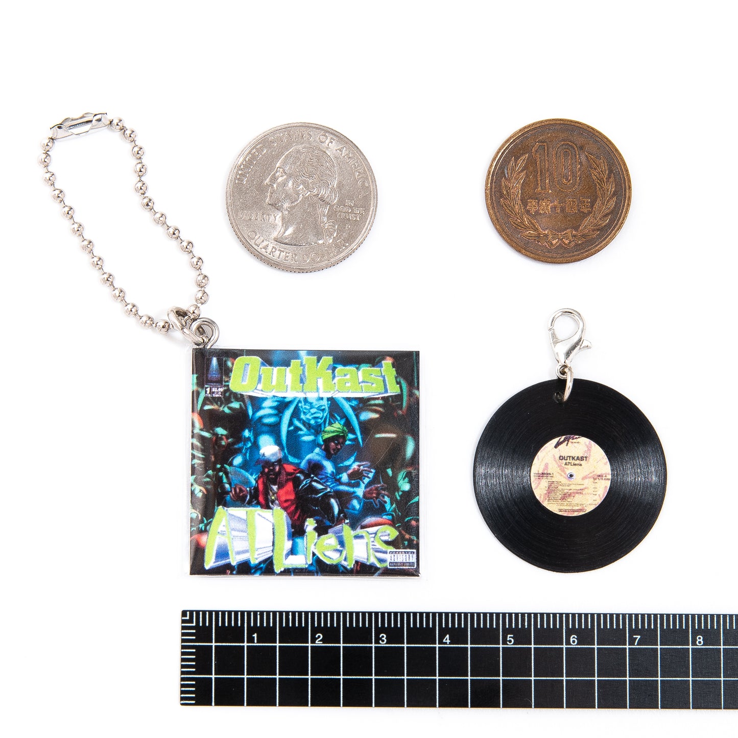 OUTKAST ATLIENS [KEY CHAIN ​​HIPHOP RECORD]