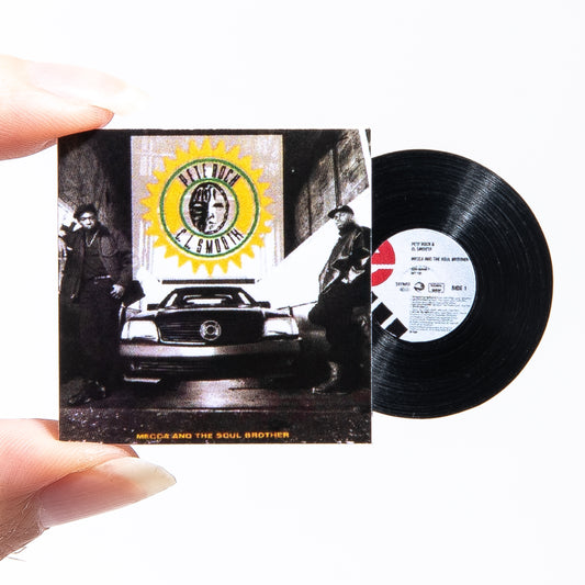 PETE ROCK & CL SMOOTH MECCA AND THE SOUL BROTHER【MINIATURE HIPHOP RECORD】