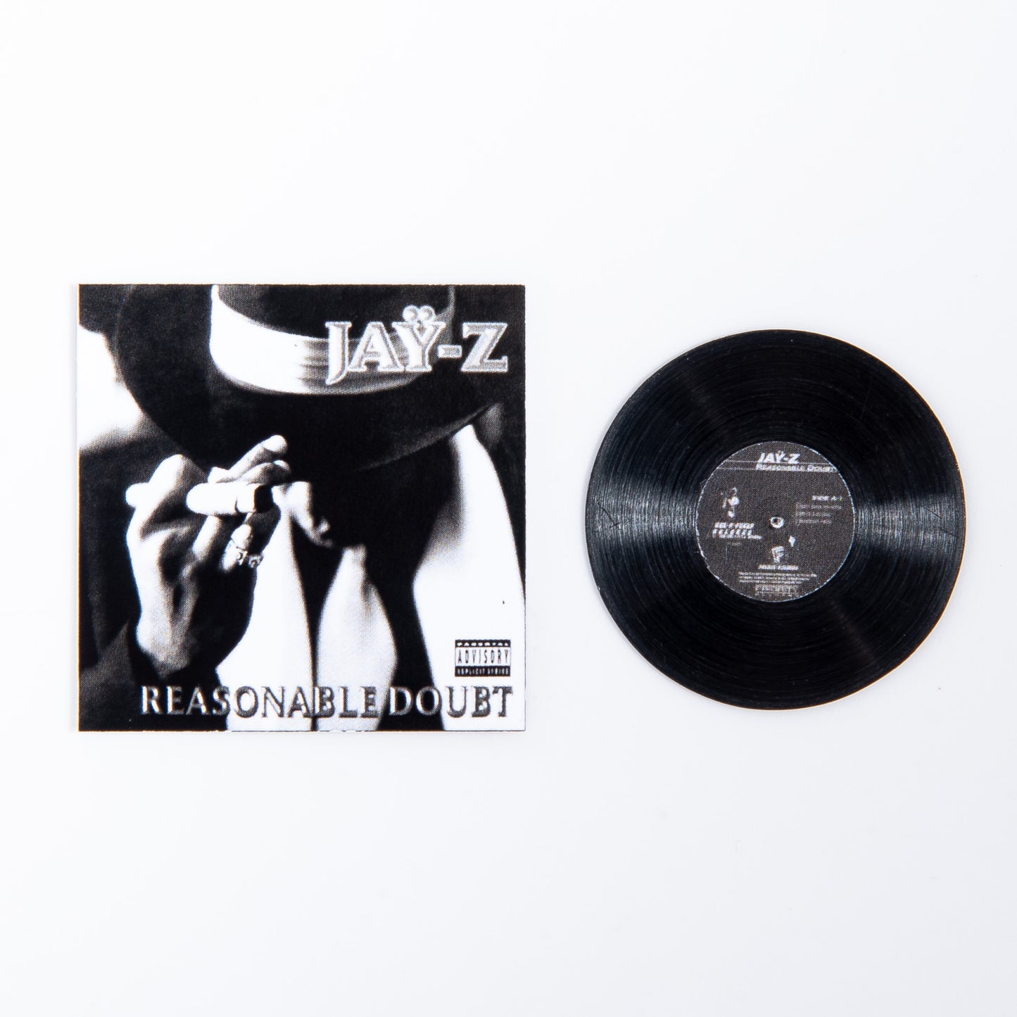 JAY-Z REASONABLE DOUBT【MINIATURE HIPHOP RECORD】