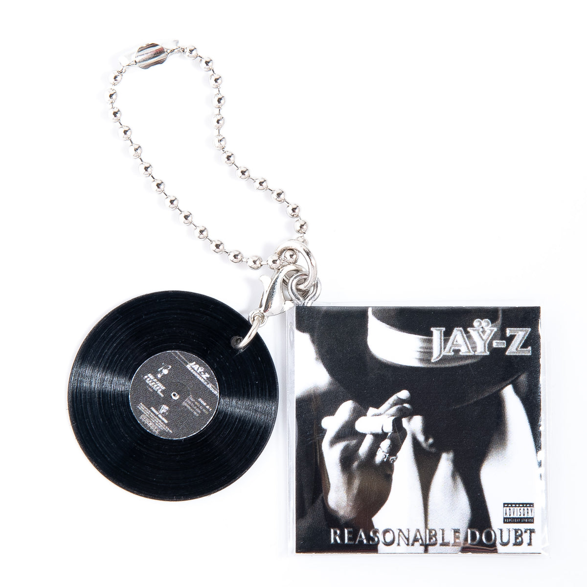 JAY-Z REASONABLE DOUBT 【KEY CHAIN HIPHOP RECORD】 – MINIATURE RECORDS