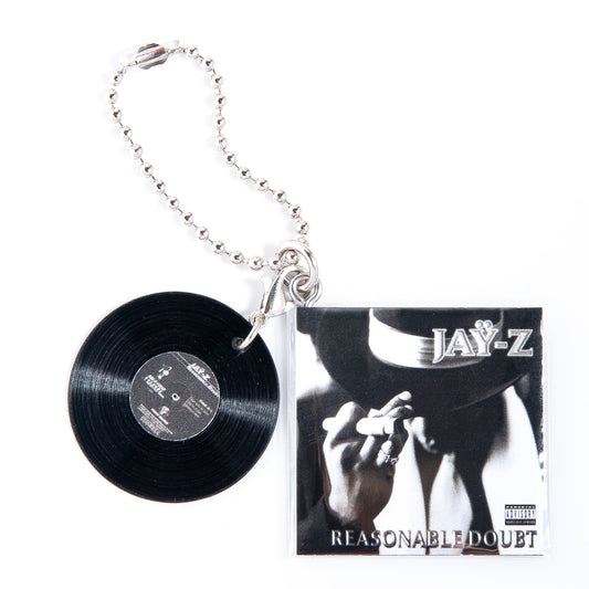 JAY-Z REASONABLE DOUBT [KEY CHAIN ​​HIPHOP RECORD]