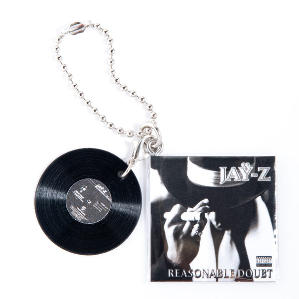 JAY-Z REASONABLE DOUBT 【KEY CHAIN HIPHOP RECORD】