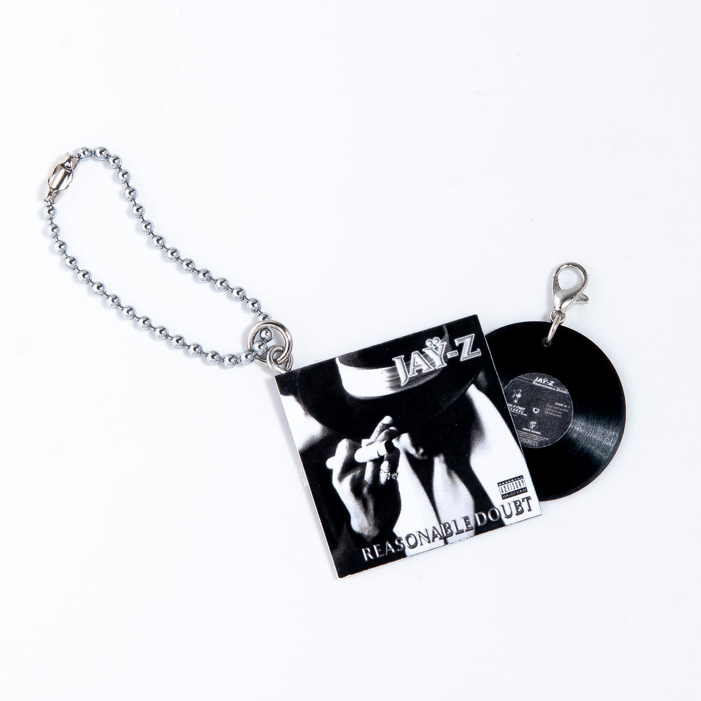 JAY-Z REASONABLE DOUBT [KEY CHAIN ​​HIPHOP RECORD]