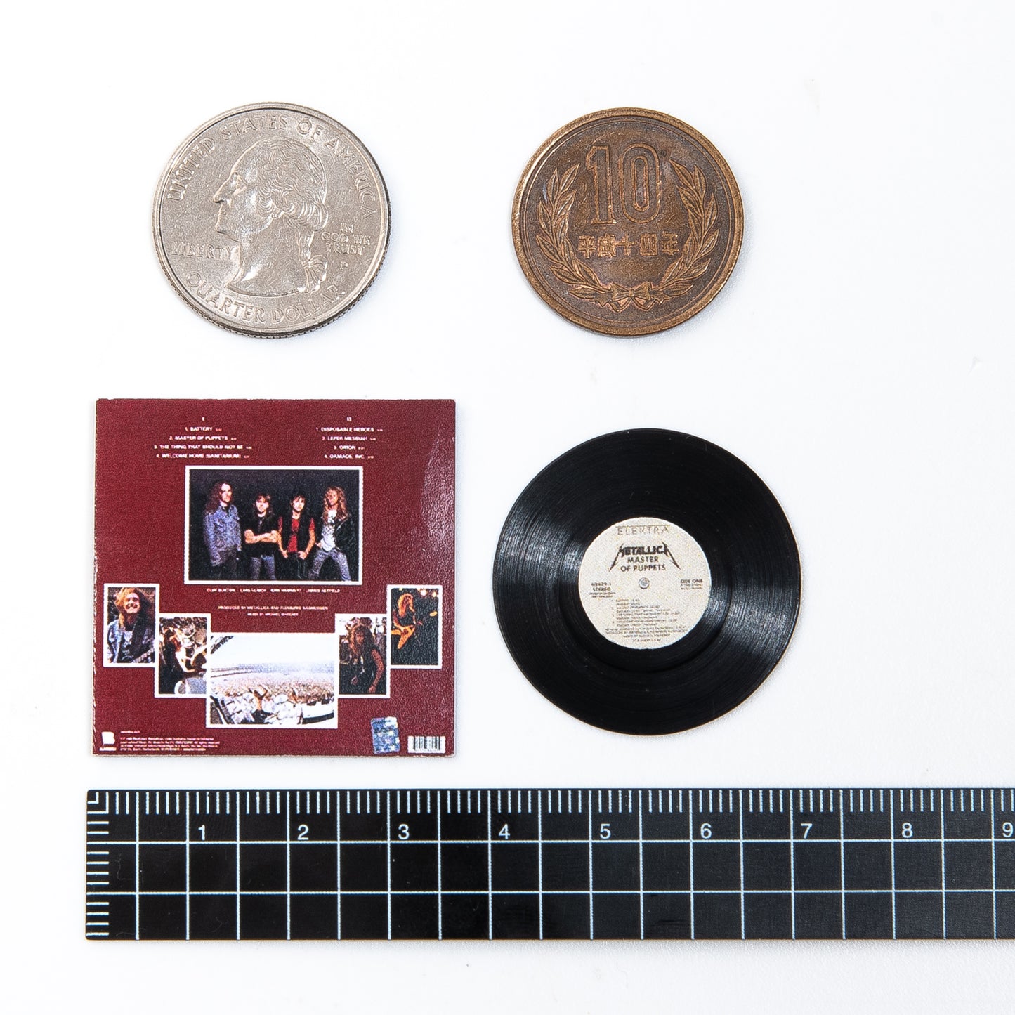 METALLICA MASTER OF PUPPETS [MINIATURE HIPHOP RECORD]