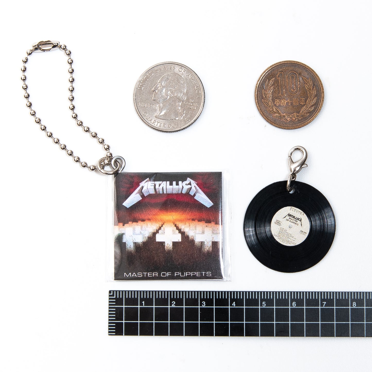 METALLICA MASTER OF PUPPETS【KEY CHAIN HIPHOP RECORD】