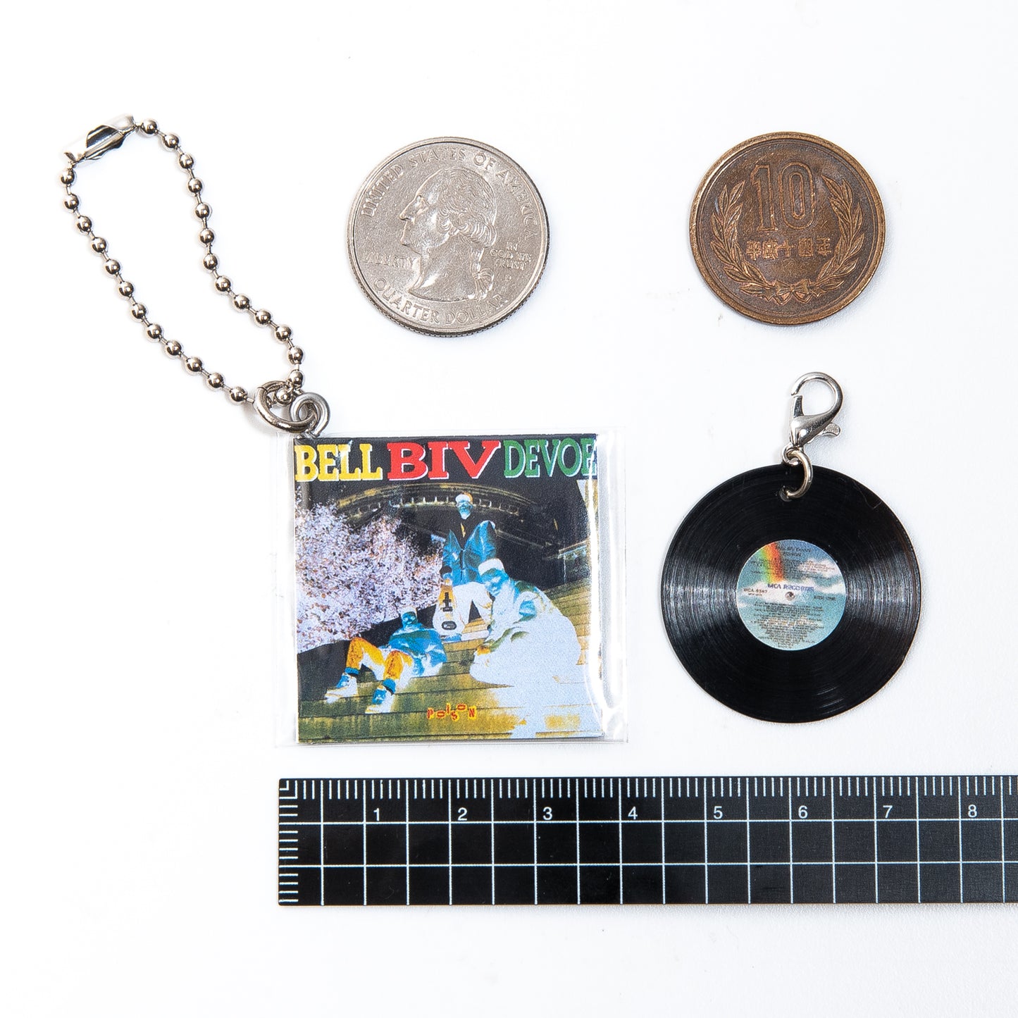 BELL BIV DEVOE POISON [KEY CHAIN ​​HIPHOP RECORD]